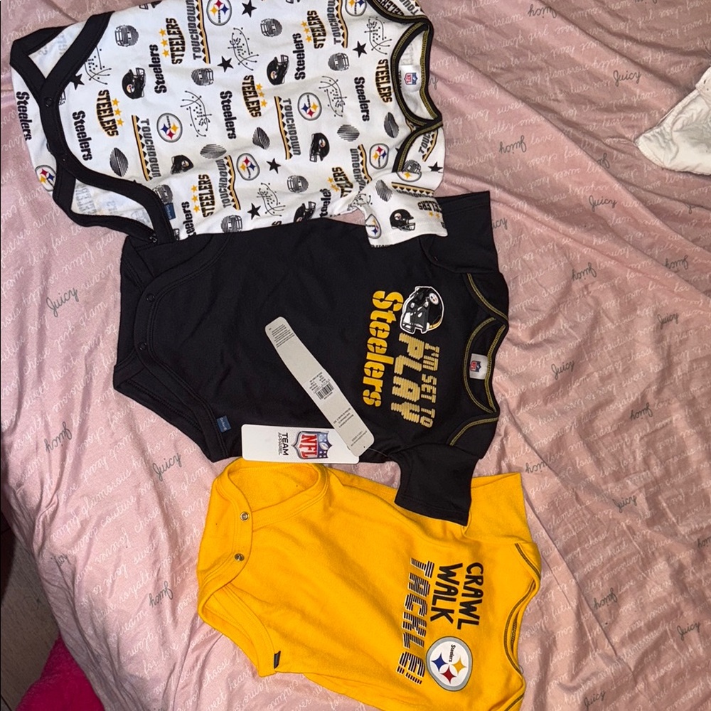 Kids One Piece Set - Black, White, Yellow